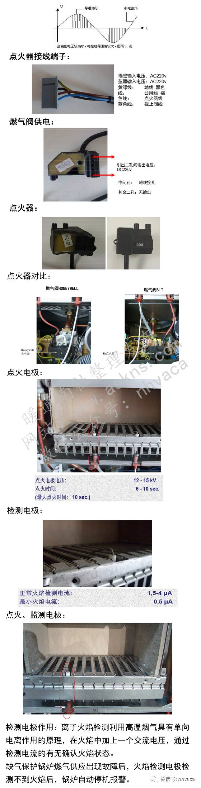 燃气壁挂炉主要部件原理与维保