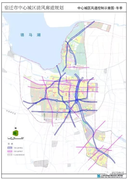 重磅宿迁市中心城区清风廊道规划公示