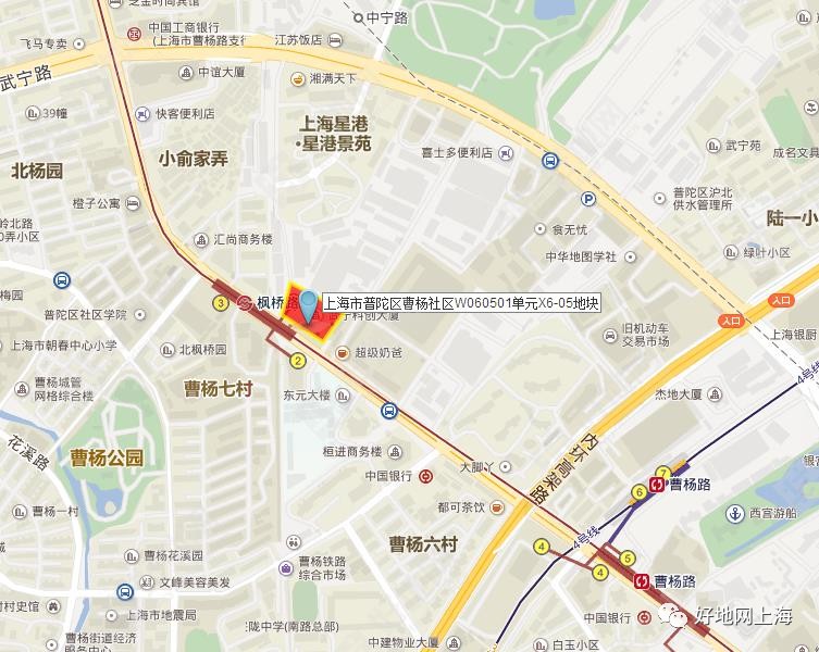 上海市普陀区曹杨社区w060501单元x6-05地块