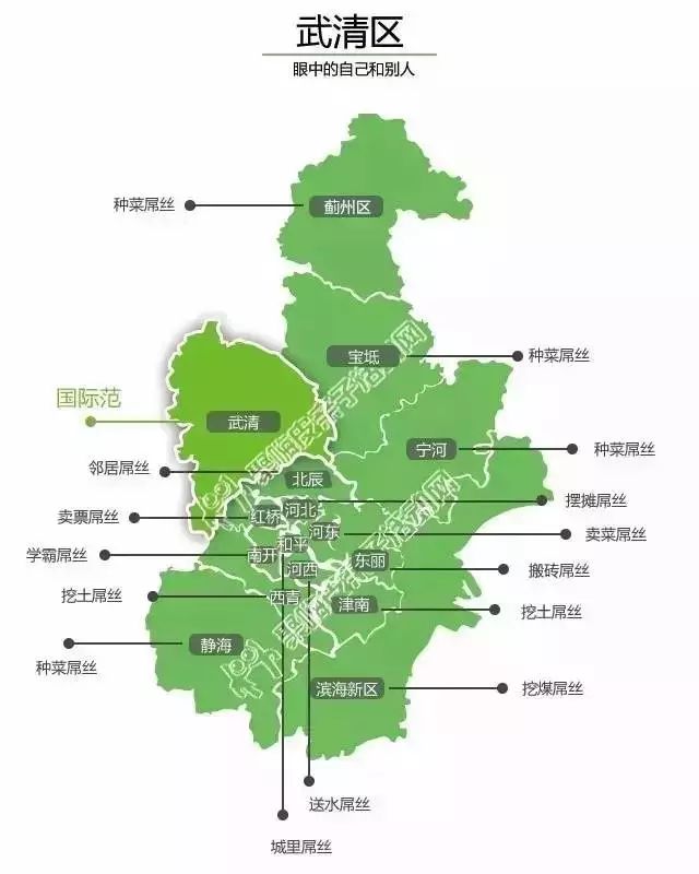 天津各区人口_每平方公里41967人,天津市最小的区,比北京上海任何一个区都挤