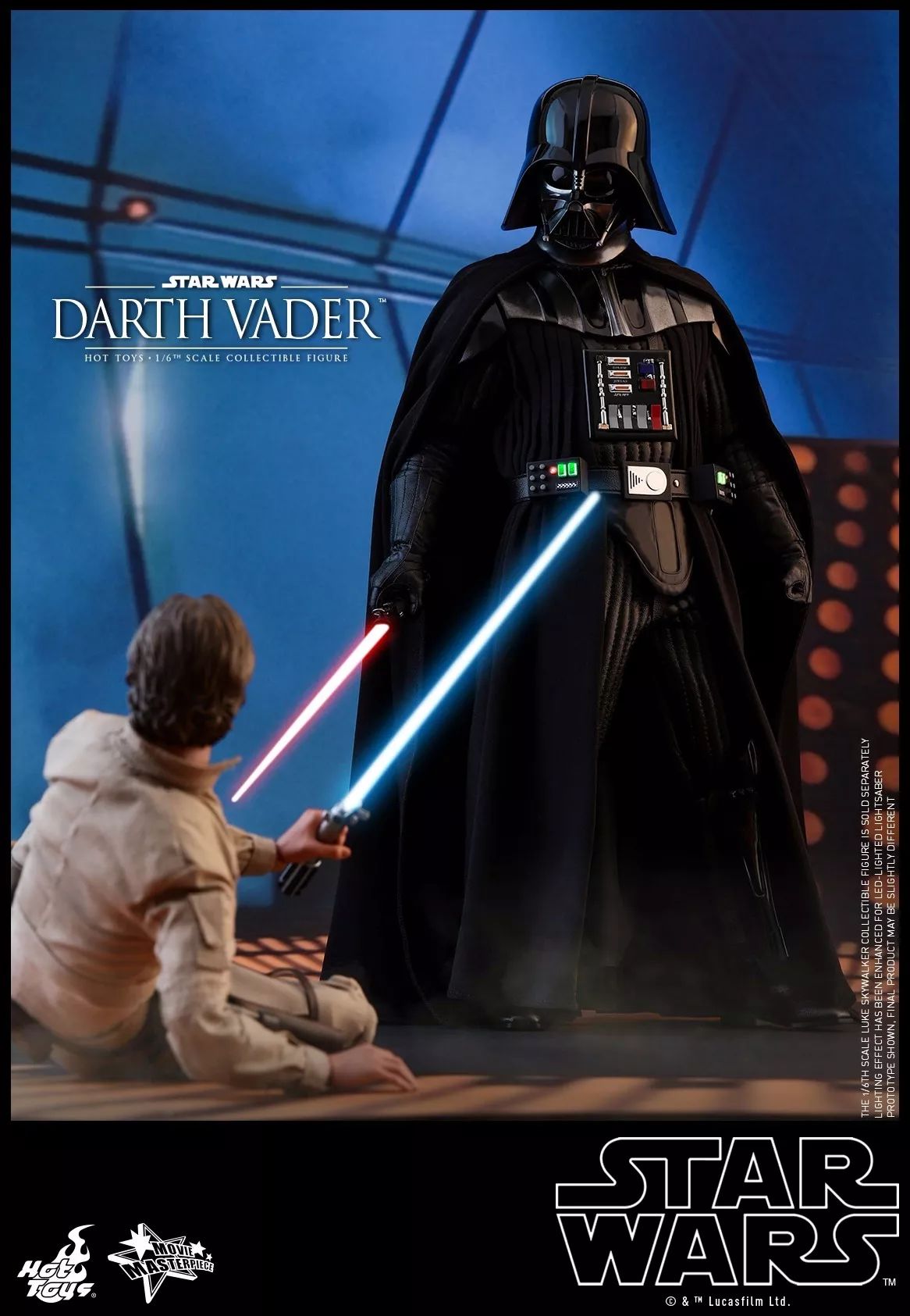 1/6 mms452《星球大战5:帝国反击战-黑武士darth vader/达斯·维达