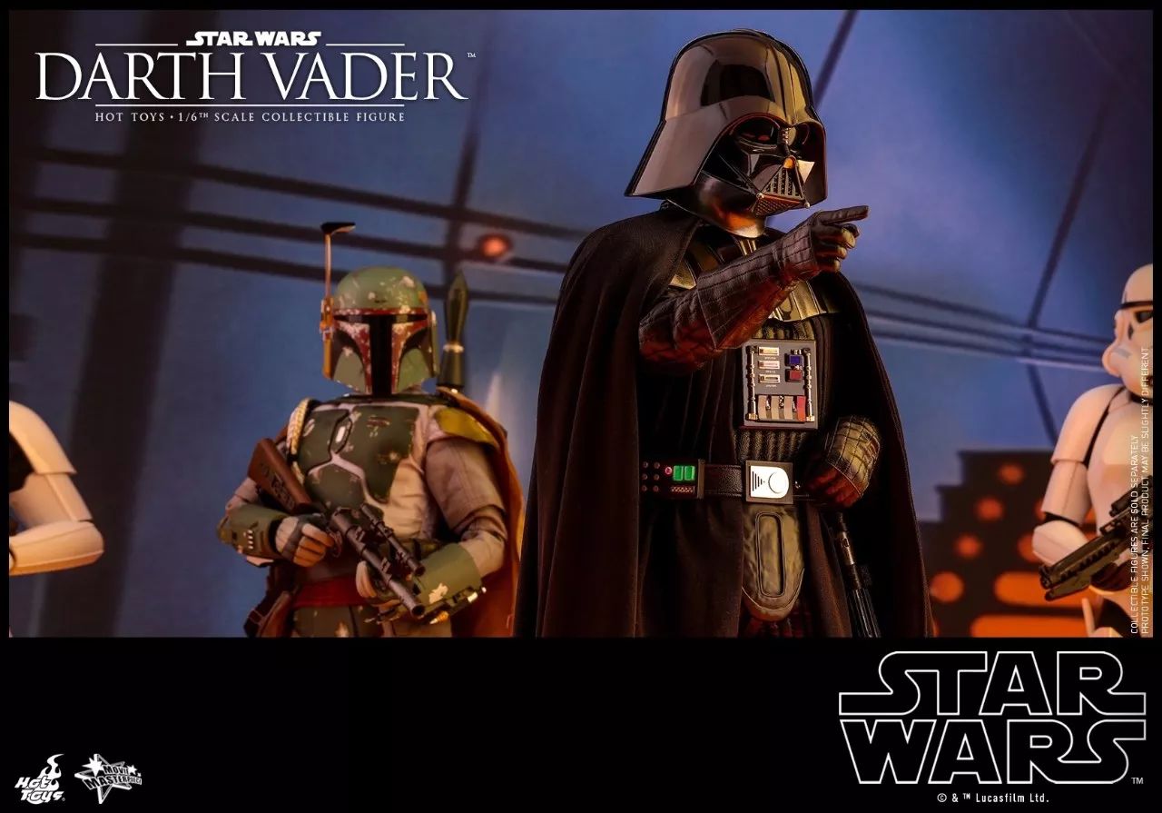 新品预定hottoys16mms452星球大战5帝国反击战黑武士darthvader达斯