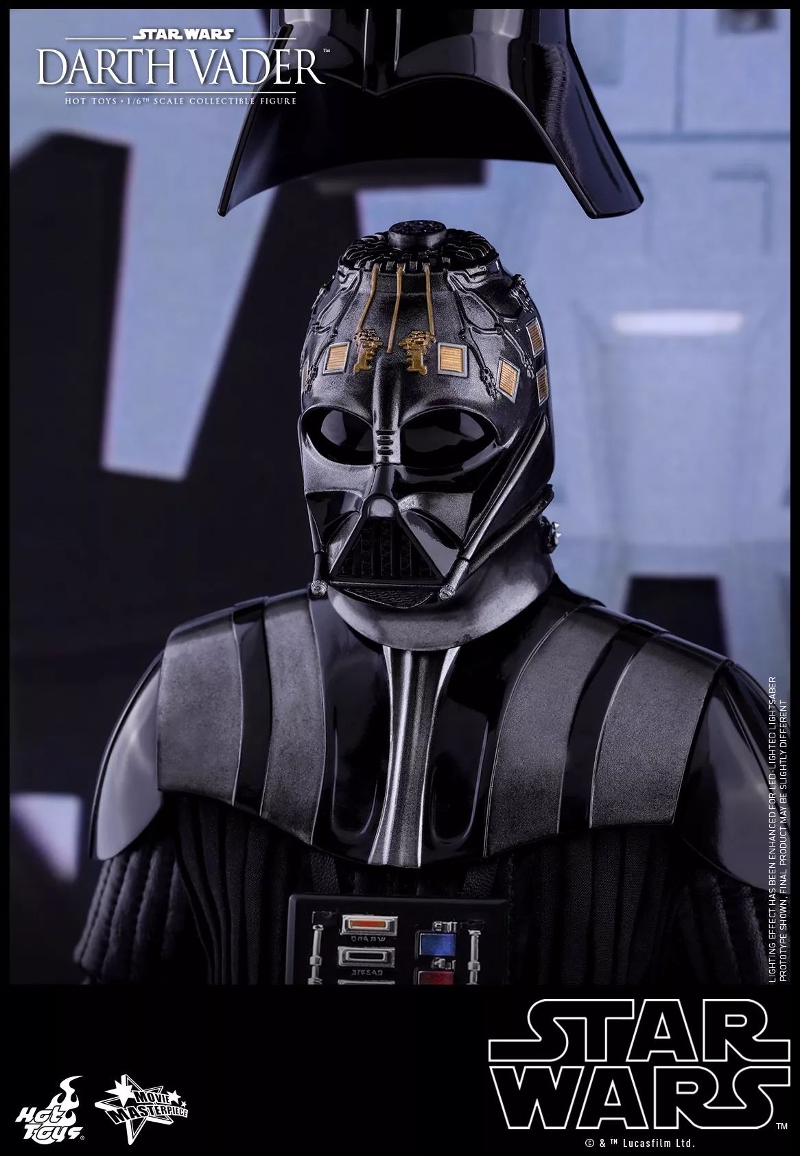 hottoys 1/6 mms452《星球大战5:帝国反击战-黑武士darth vader/达斯