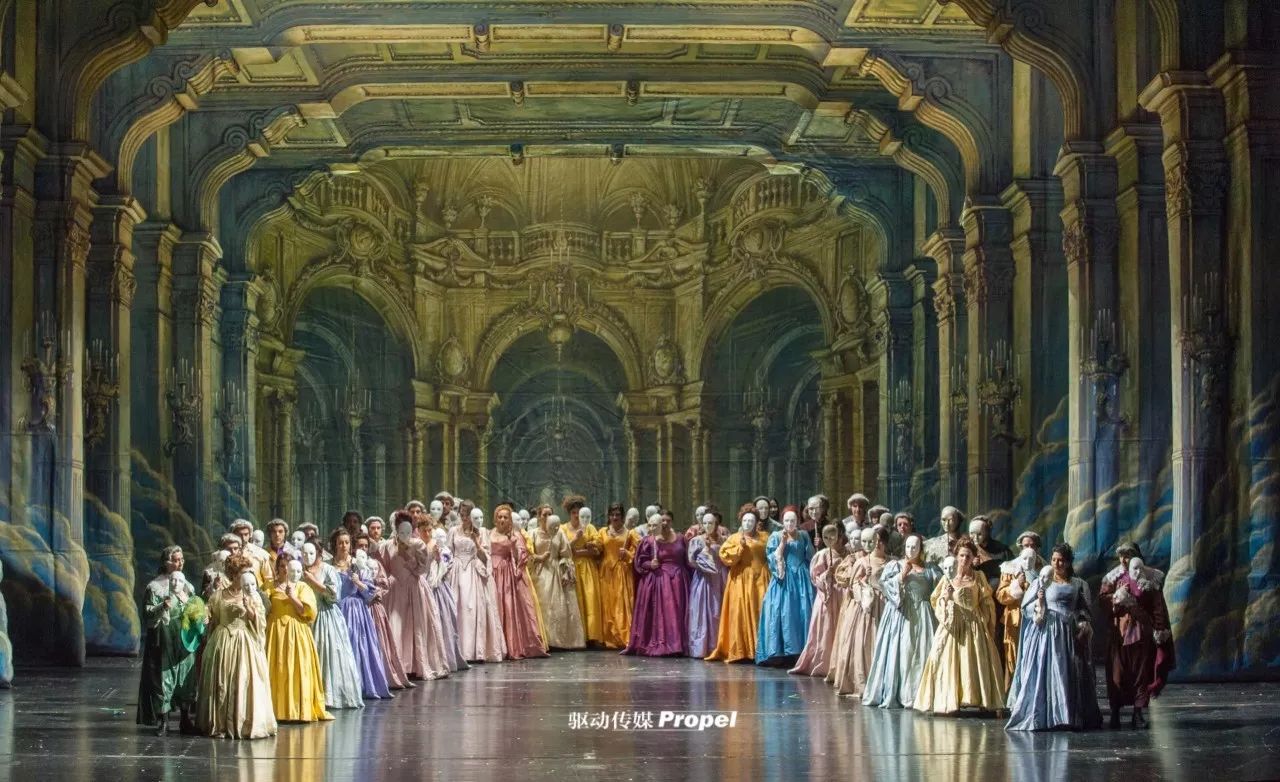 意大利帕尔玛皇家歌剧院 歌剧《假面舞会》 2017年12月1日 歌剧厅