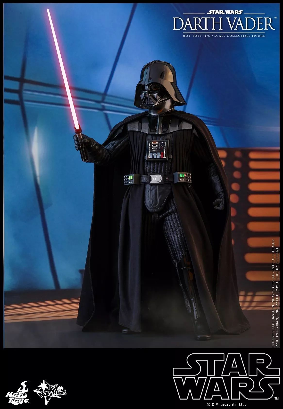 1/6 mms452《星球大战5:帝国反击战-黑武士darth vader/达斯·维达