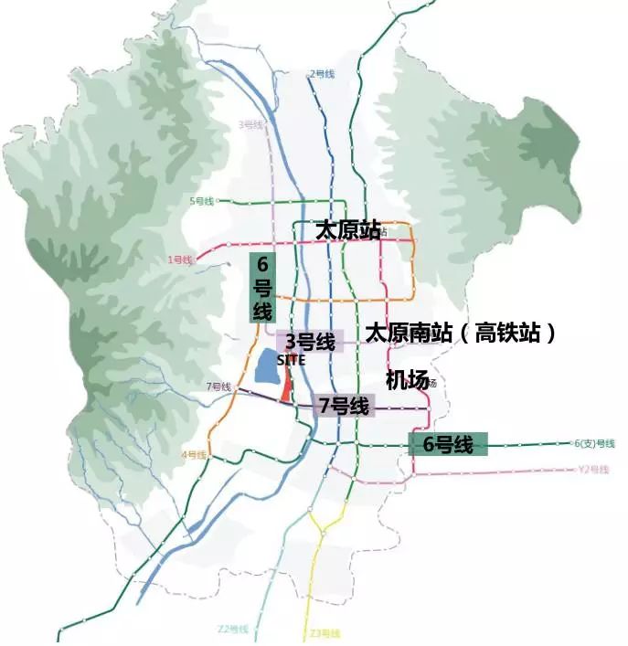 貌似太原地铁的规划的线路有变化了