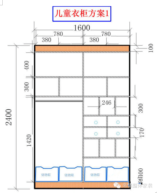 【衣柜设计】内部结构要按年龄层划来做设计