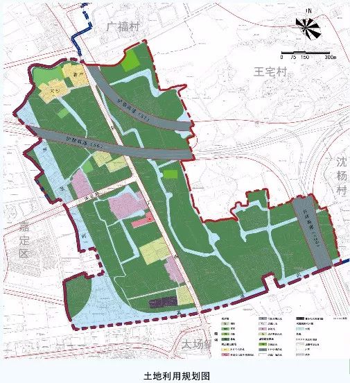 顾村公园西的陈家行村竟然也有村庄规划?