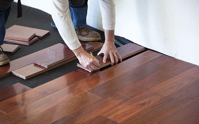 实木地板被大多数装修业主选用.