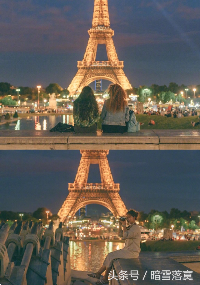 巴黎夜景的描写