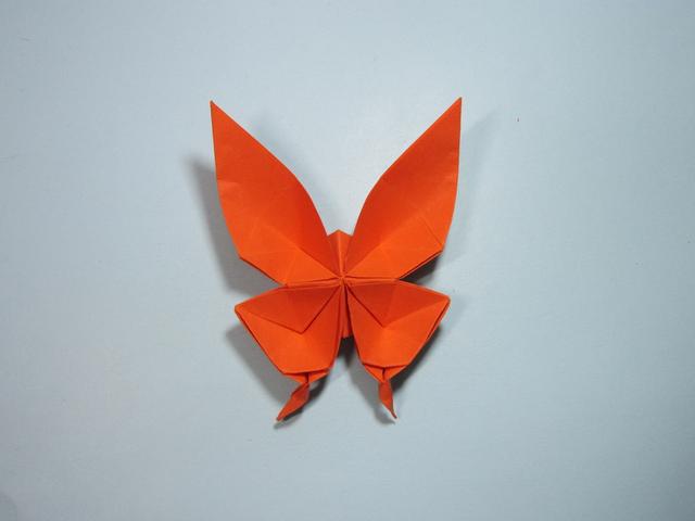手工折纸大全:折纸蝴蝶结的折法图解