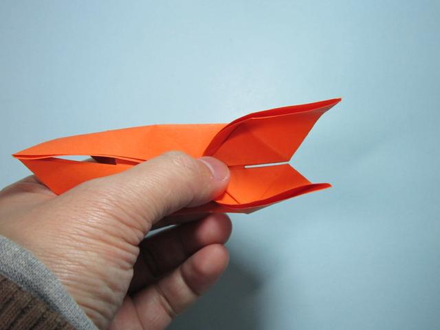 儿童手工折纸蝴蝶凤尾蝶的折法详细图解