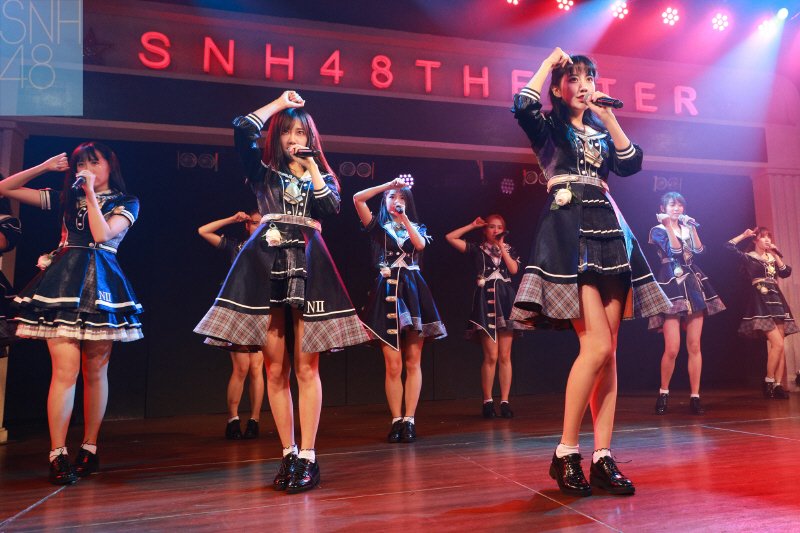 snh48金曲大赏中报揭晓:n队暂居队歌第一 分团群雄并起