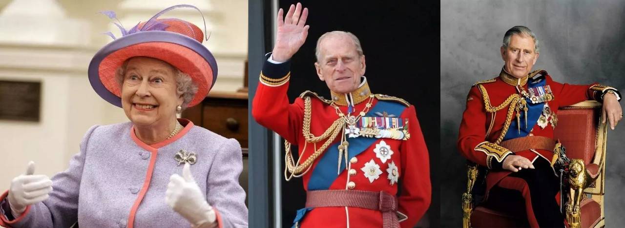3, 威尔士公爵殿下2, 爱丁堡公爵殿下1, 英国女王想得到英国皇室的