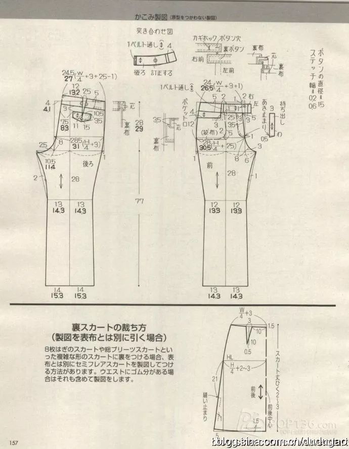 超多的杂的裁剪图裙子外套儿童裤子等的裁剪图