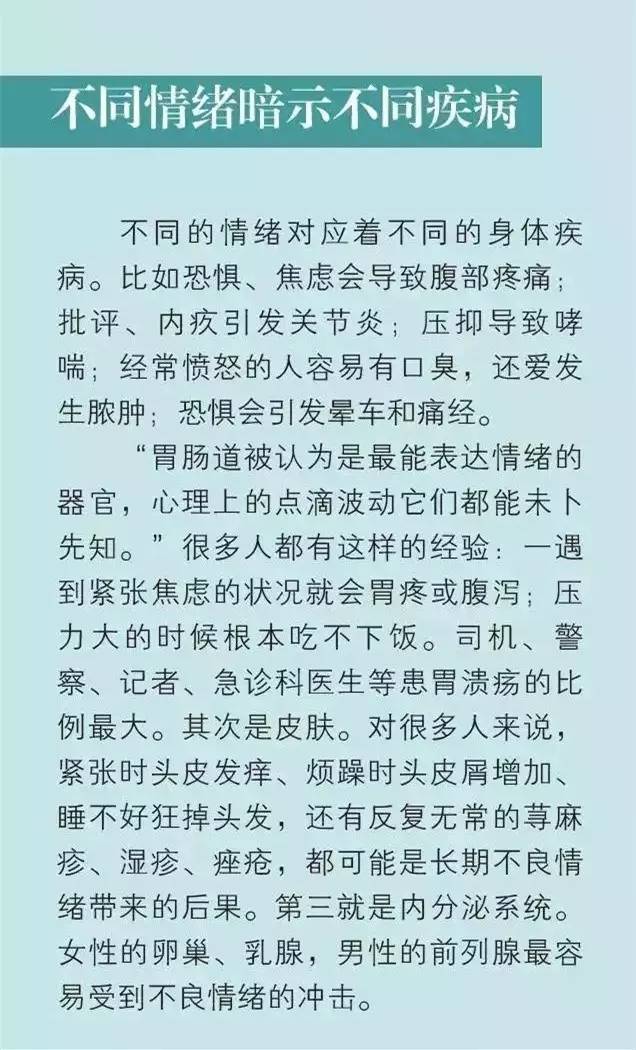 200多种疾病与情绪有关8招踢走负能量