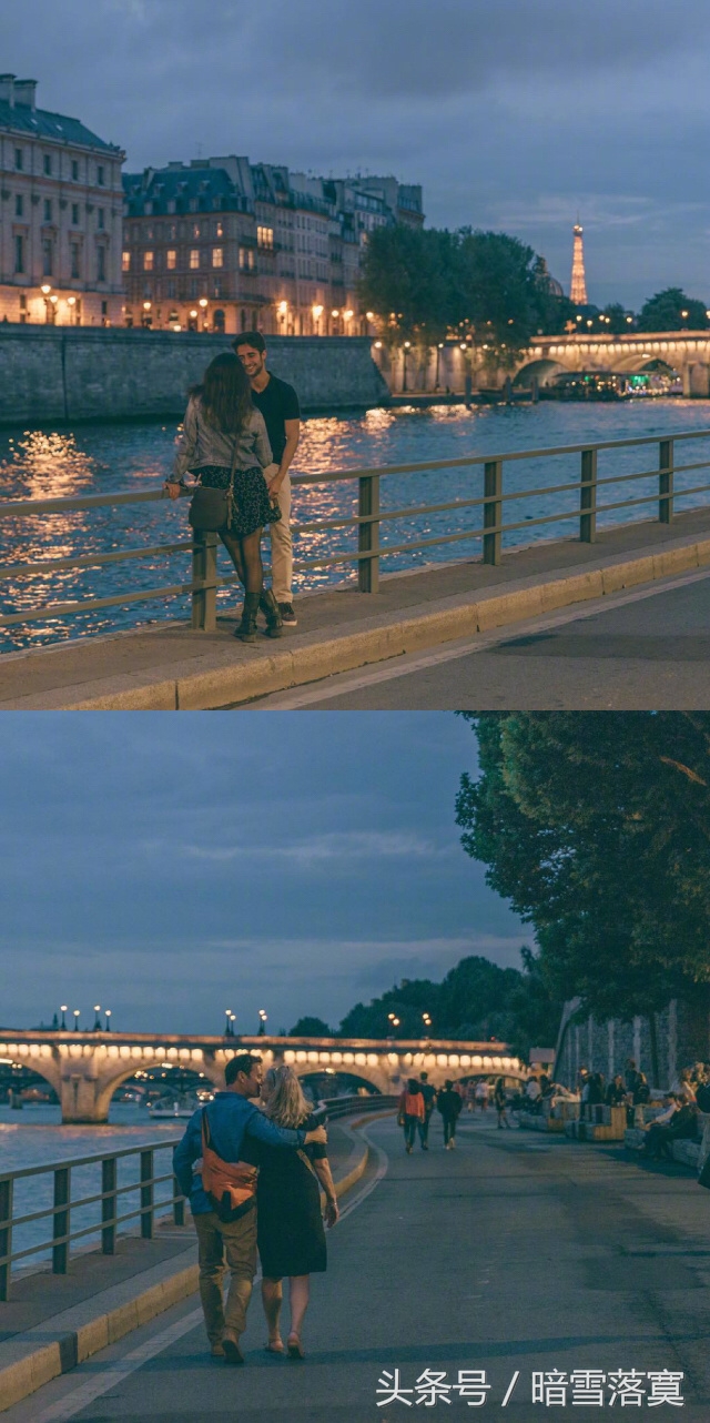 巴黎夜景的描写