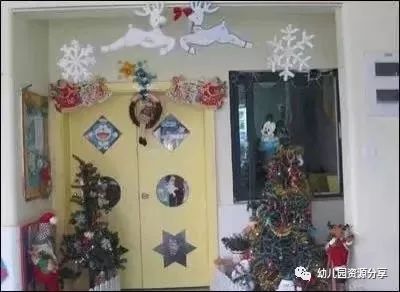 幼儿园主题墙之圣诞节装饰