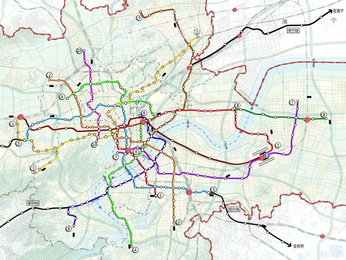 杭州地铁规划解读:4号线经闻堰直至义桥,临浦人反馈意见最强烈!