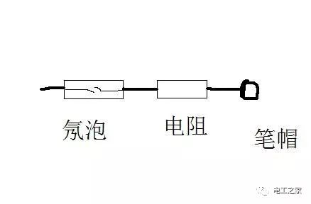 正确使用测电笔