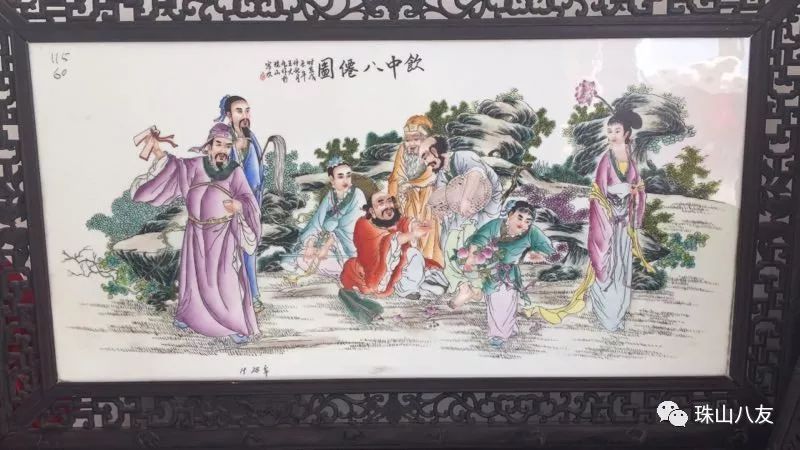 精品赏析名家瓷板画两套