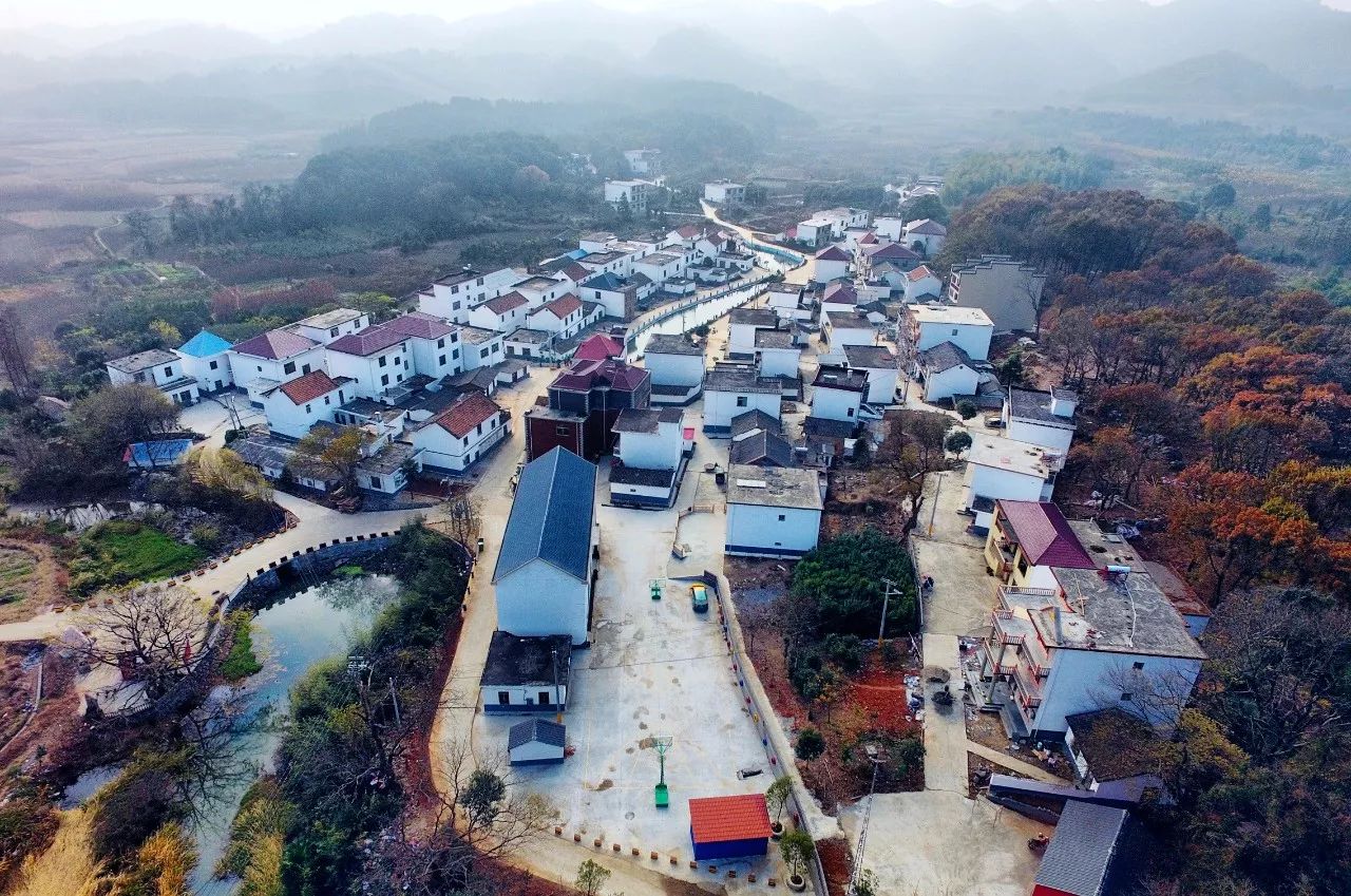 来看最美的乡村柴桑区马回岭镇铭山村田铺熊家新农村