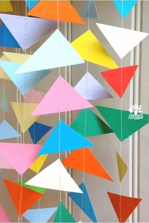 7种简单的折纸吊饰,装扮教室不用再怕没灵感!