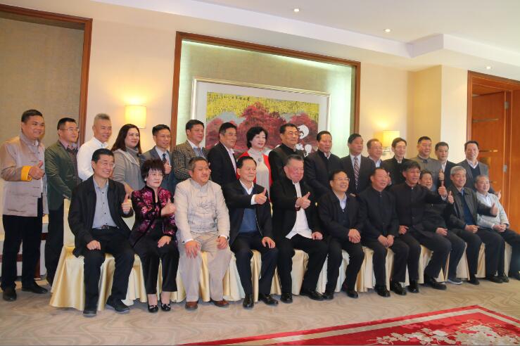 洪门五圣山总山主,全球华人领袖联合会主席团主席刘会进先生从台湾赴
