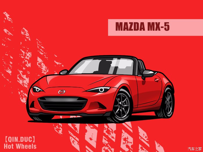 马自达mx-5 长×宽×高(mm 3,915×1,735×1,245 轴距(mm 2,310