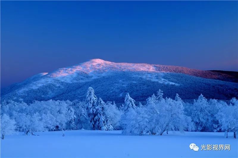 未曾来过黑龙江你就不会知道这里的雪山有多美