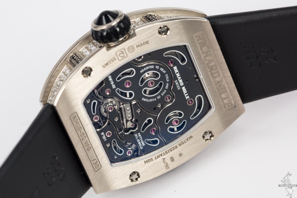 理查德米勒richard mille rm19-02陀飞轮玉兰花手表