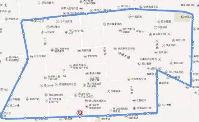 担心想去的站点没公交车 小编特地将周口最新最全的公交车线路图奉上