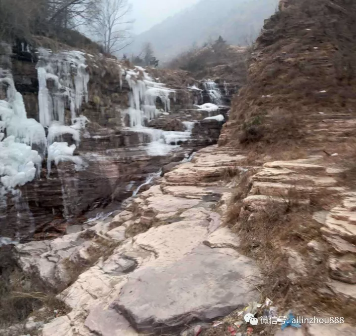 林州免费景区千瀑沟冰花美呆了你知道在哪吗