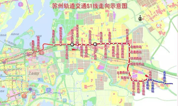 昆山建轨交全面对接上海 s1线预计2018动工