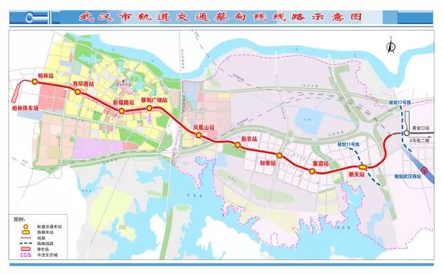 武汉轨道交通蔡甸线地下10台盾构机同时掘进