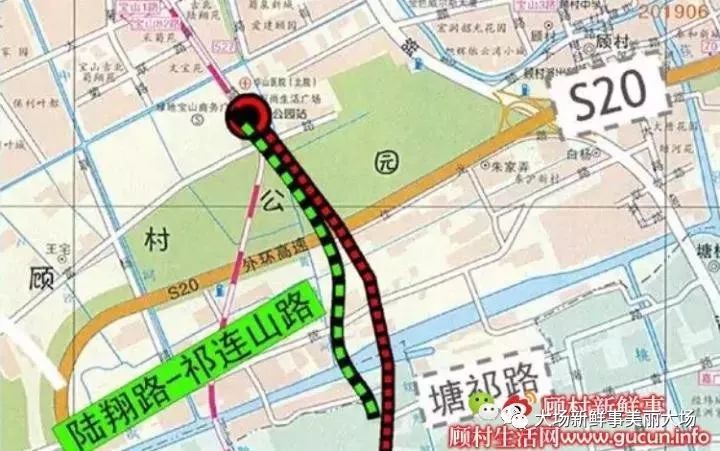 【重磅】祁连山路-陆翔路贯通工程,前期管线搬迁和绿化迁移已经开始!