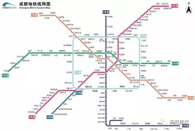 厉害了world成都!2020年前后还将开通12条地铁线路!