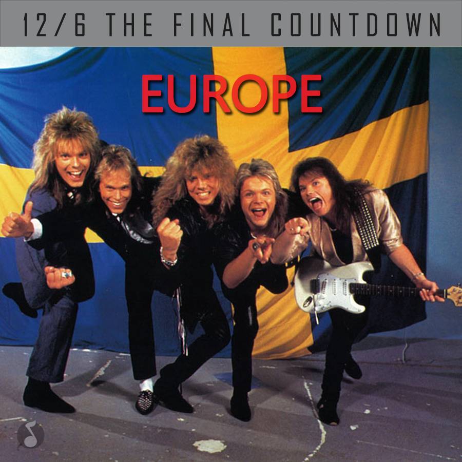 1986年12月6日 europe 瑞典 欧洲乐队 瑞典乐队europe的单曲 the