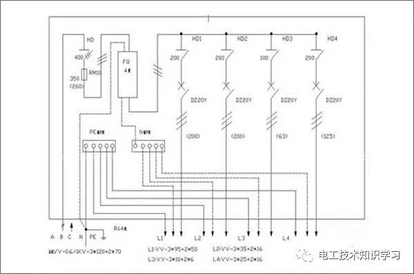 电工必备|配电箱接线图 了解接线图才能安全快速的安装电箱-电工技术