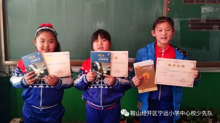 队闻队事鞍山经济开发区宁远镇小学中心校在文化鞍山书香少年读书征文