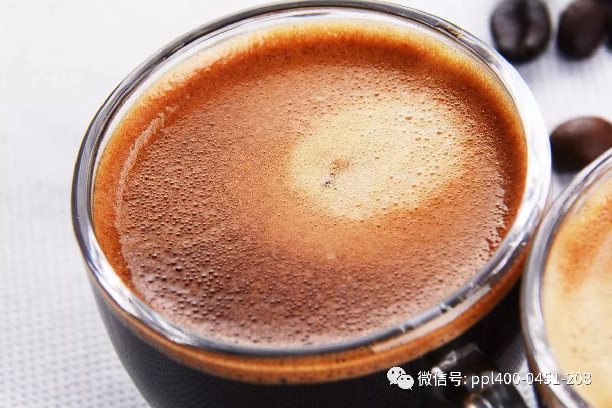 一杯合格的espresso对萃取出的espresso的状态