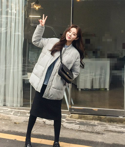 韩国女生冬天穿搭好看又显气质!冬季棉服穿搭原来可以