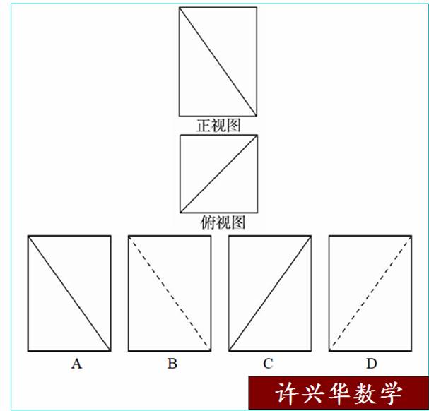 关于立体几何的三视图还原几何体的一些诀窍