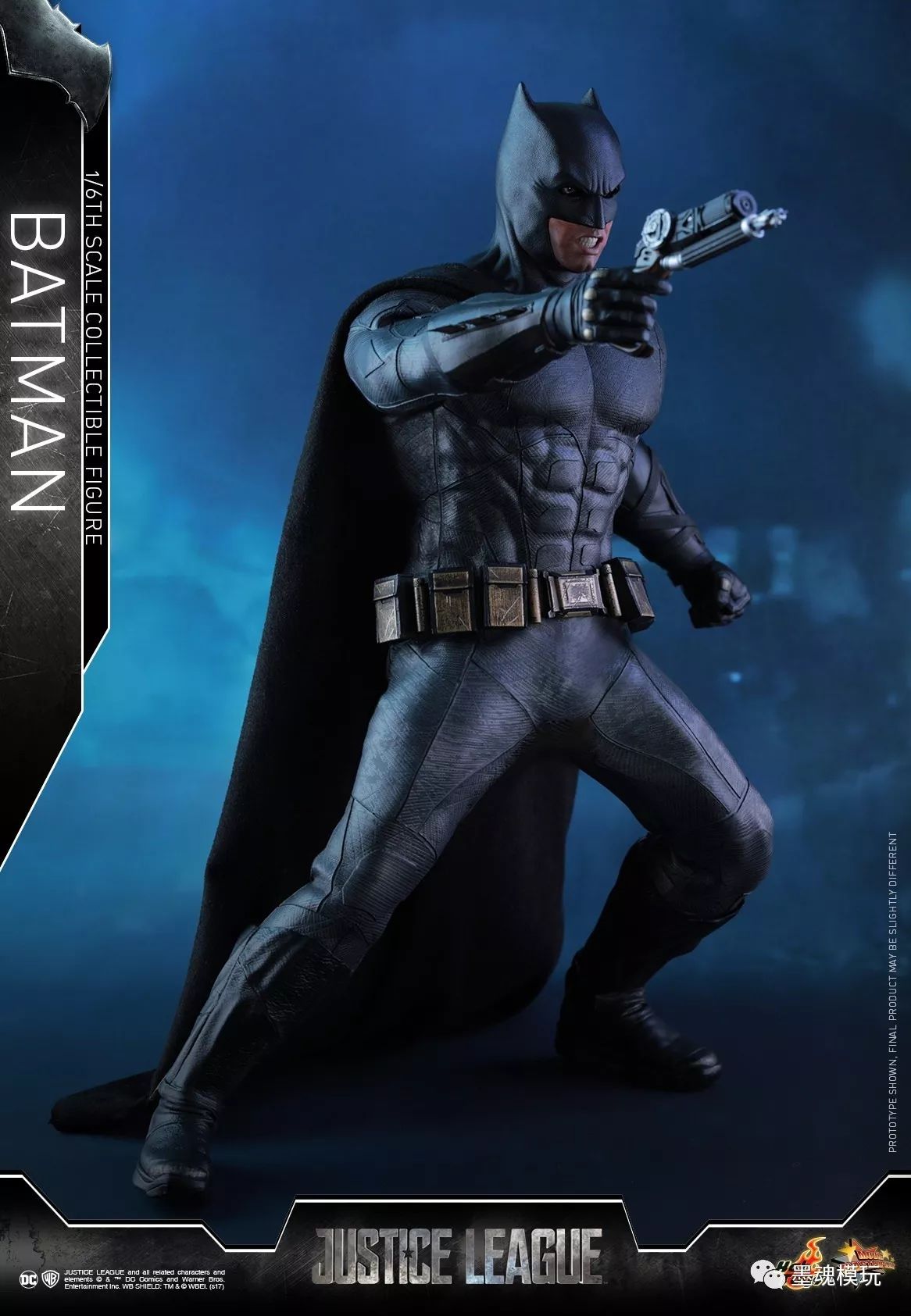 hottoys 新品:1/6《正义联盟》- 蝙蝠侠 / batman -mms455普通版 &