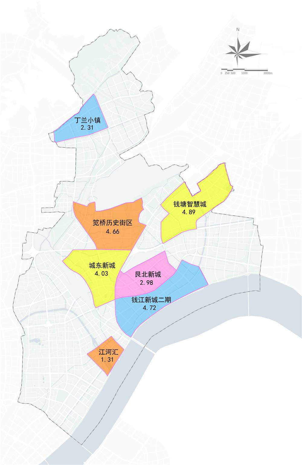 江干分区规划(2017-2020年)草案出炉,未来江干将