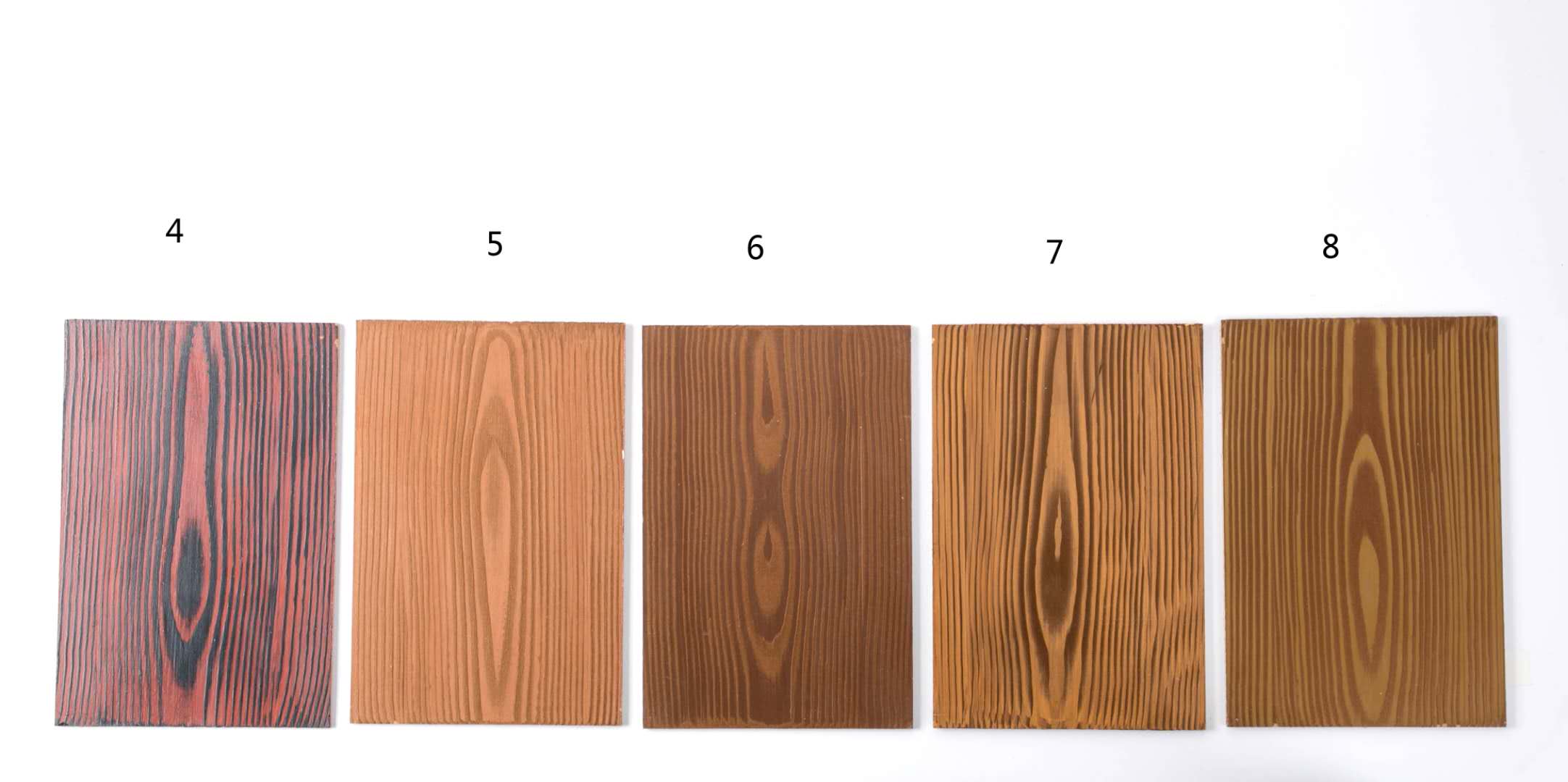接着就是对木纹漆的木纹颜色选择,木纹漆的颜色效果是由木纹漆的底色
