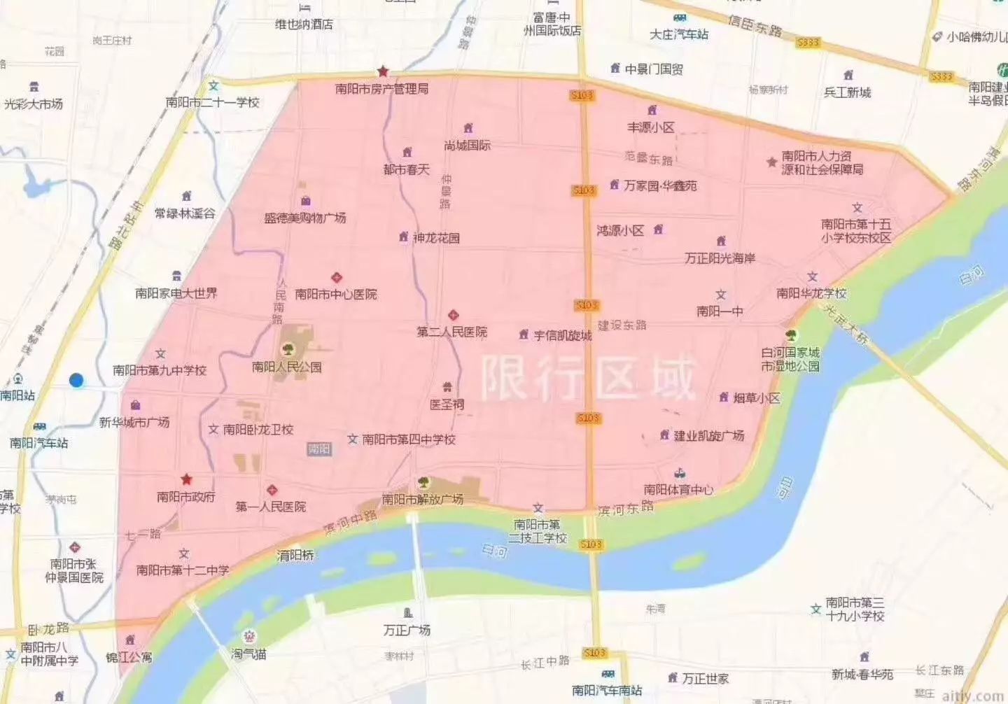 今天南阳正式限行这些细节你知道吗内附地图