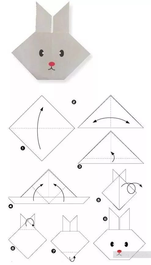 【爱创意】那些只有孩子才喜欢去折的小动物,只需一个妙招拼起来,连