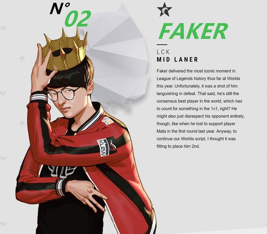 2.lck faker