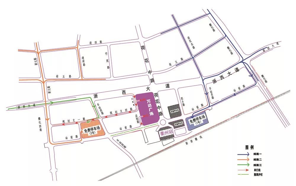 衢州万达15日开业!周边道路怎么开车,停车?交通组织方案来了